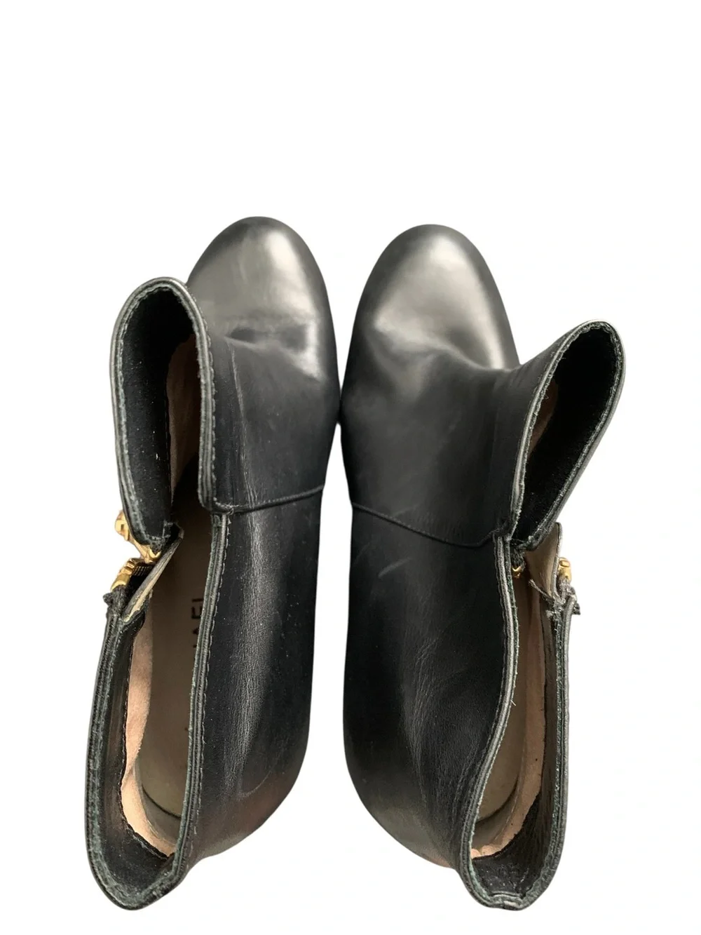 MICHAEL KORS Black Platform Wedge Booties size 7.5